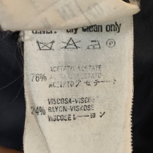 Gianfranco Ferre Black Blazer with Satin waist trim Size 10 - Picture 14 of 14